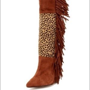 NWOT Betsey Johnson Zohara Fringe Boot
